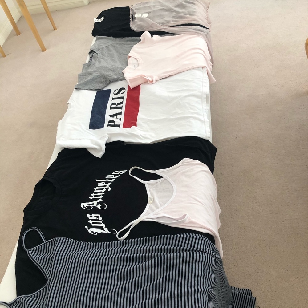 Lot of 8 Brandy Melville. Great condition!